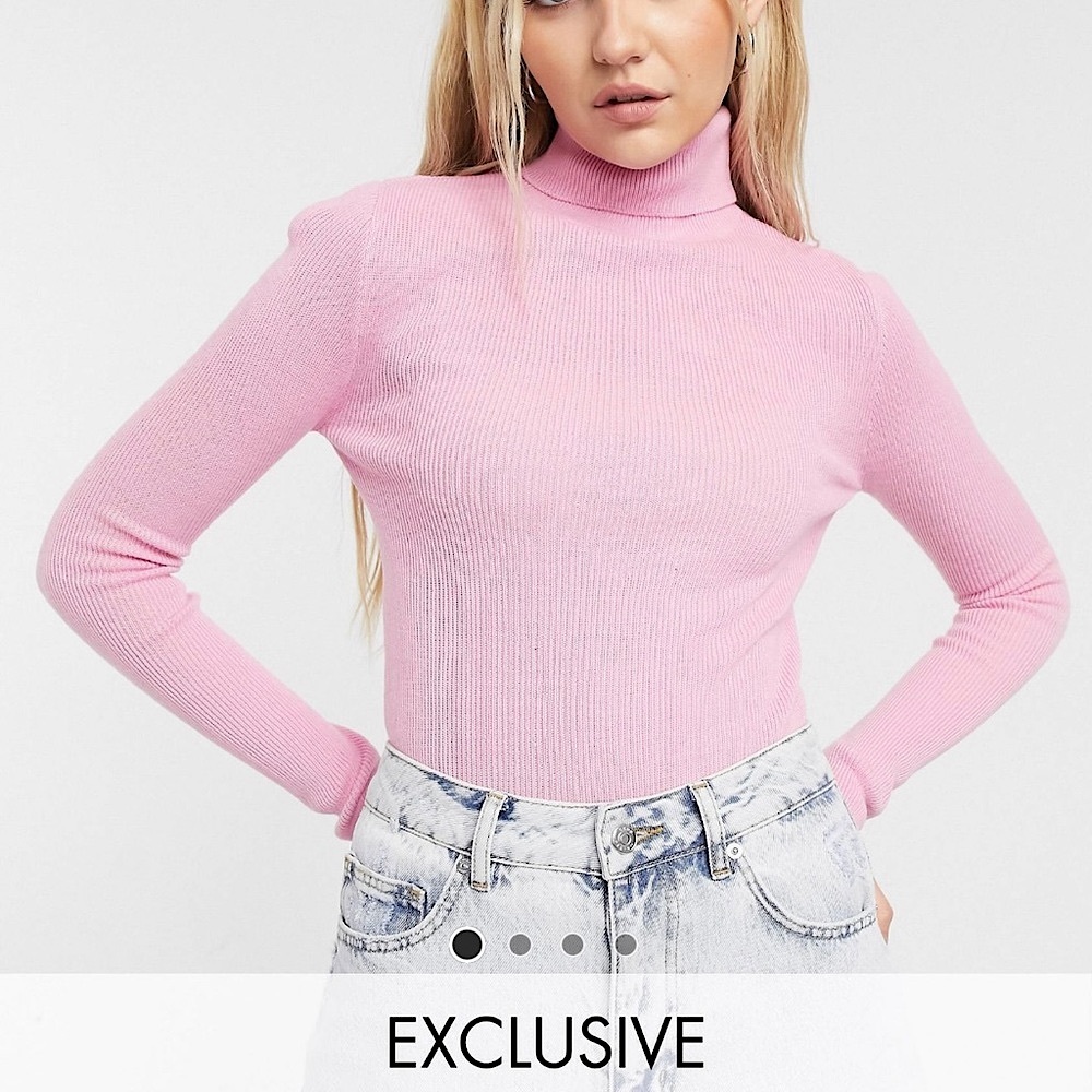 3/$30 ASOS - Knit Turtleneck Sweater 10